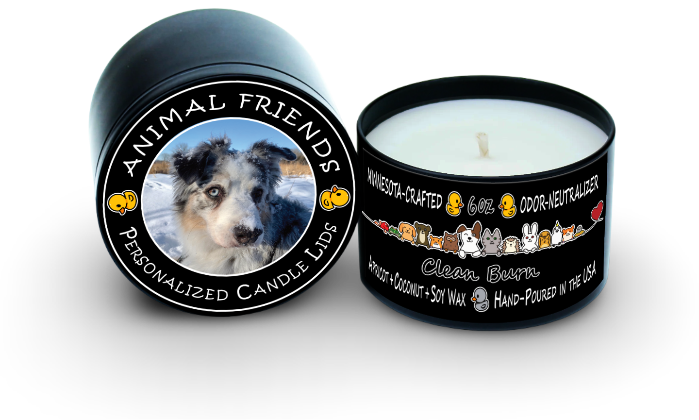 Animal Friends | Custom Lid Graphics | All Scents