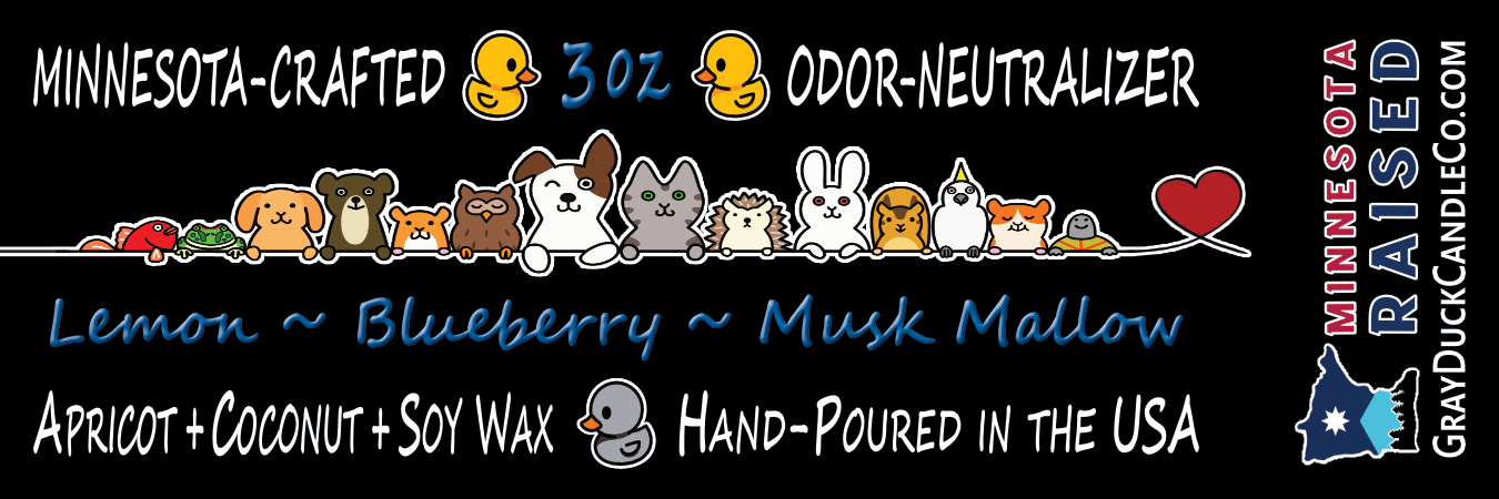 Animal Friends | Blue Duck | Blueberry ~ Lemon ~ Musk Mallow