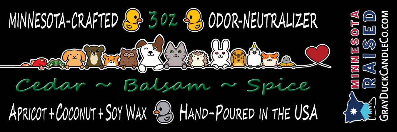 Animal Friends | Green Duck | Balsam ~ Cedar ~ Spice