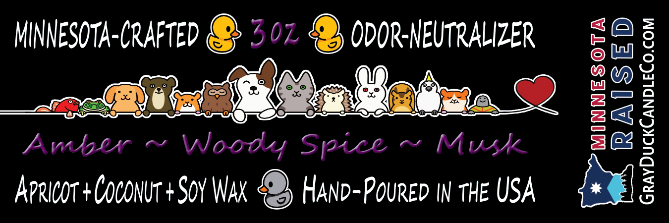 Animal Friends | Purple Duck | Woody Spice ~ Amber ~ Musk