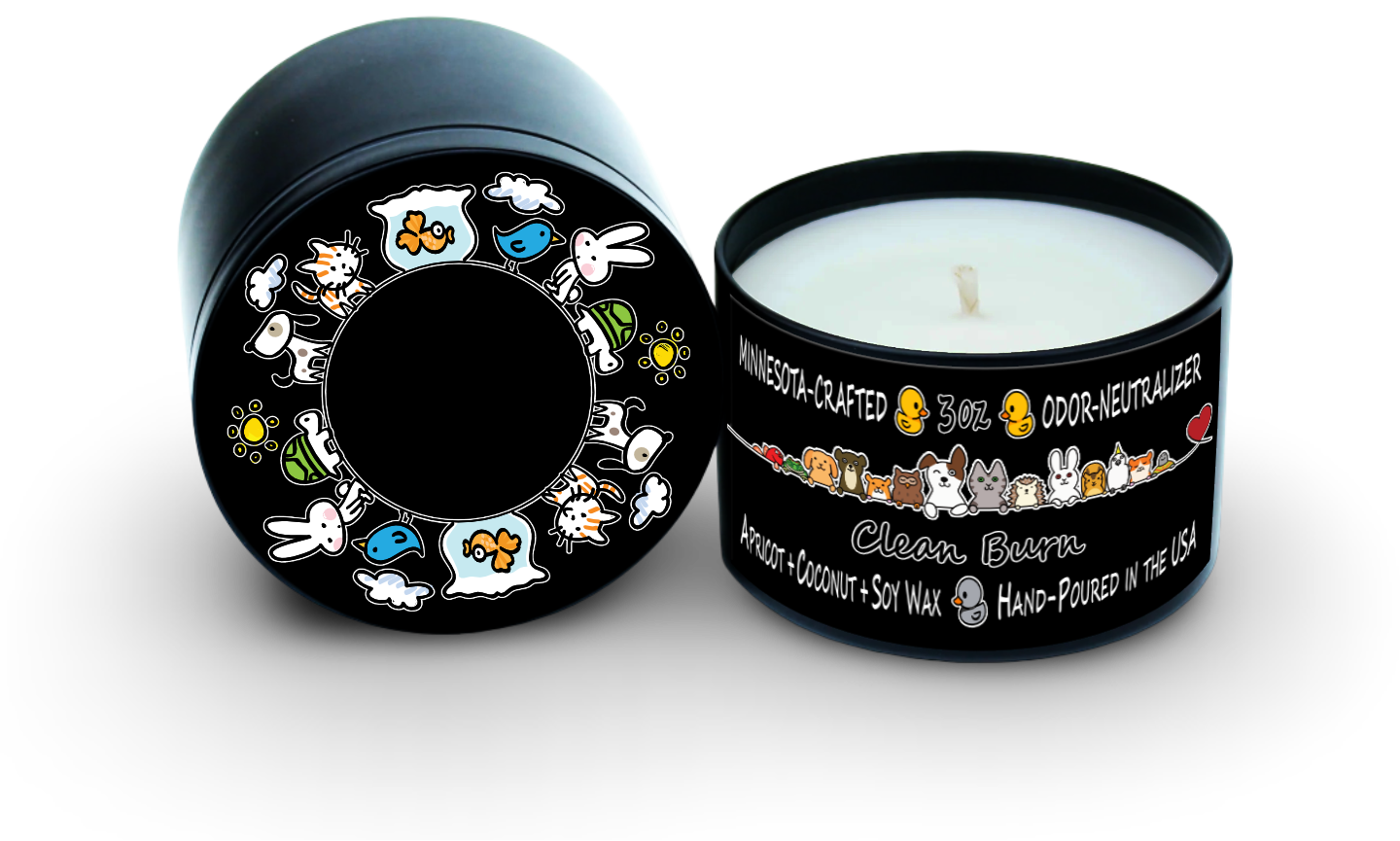 Gray Duck | Clean Burn (Unscented)