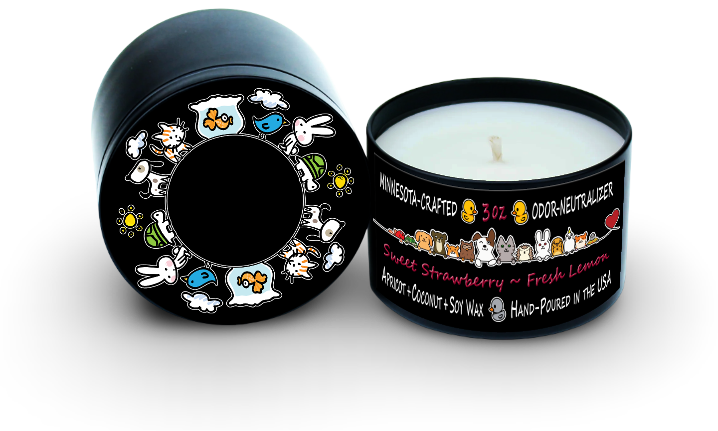 Red Duck | Sweet Strawberry ~ Fresh Lemon