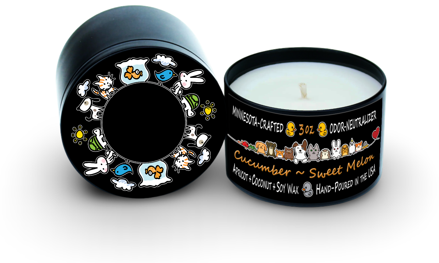 Orange Duck | Cucumber ~ Sweet Melon