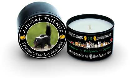 Animal Friends | Custom Lid Graphics | All Scents