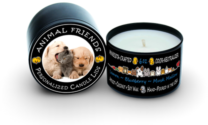 Animal Friends | Custom Lid Graphics | All Scents