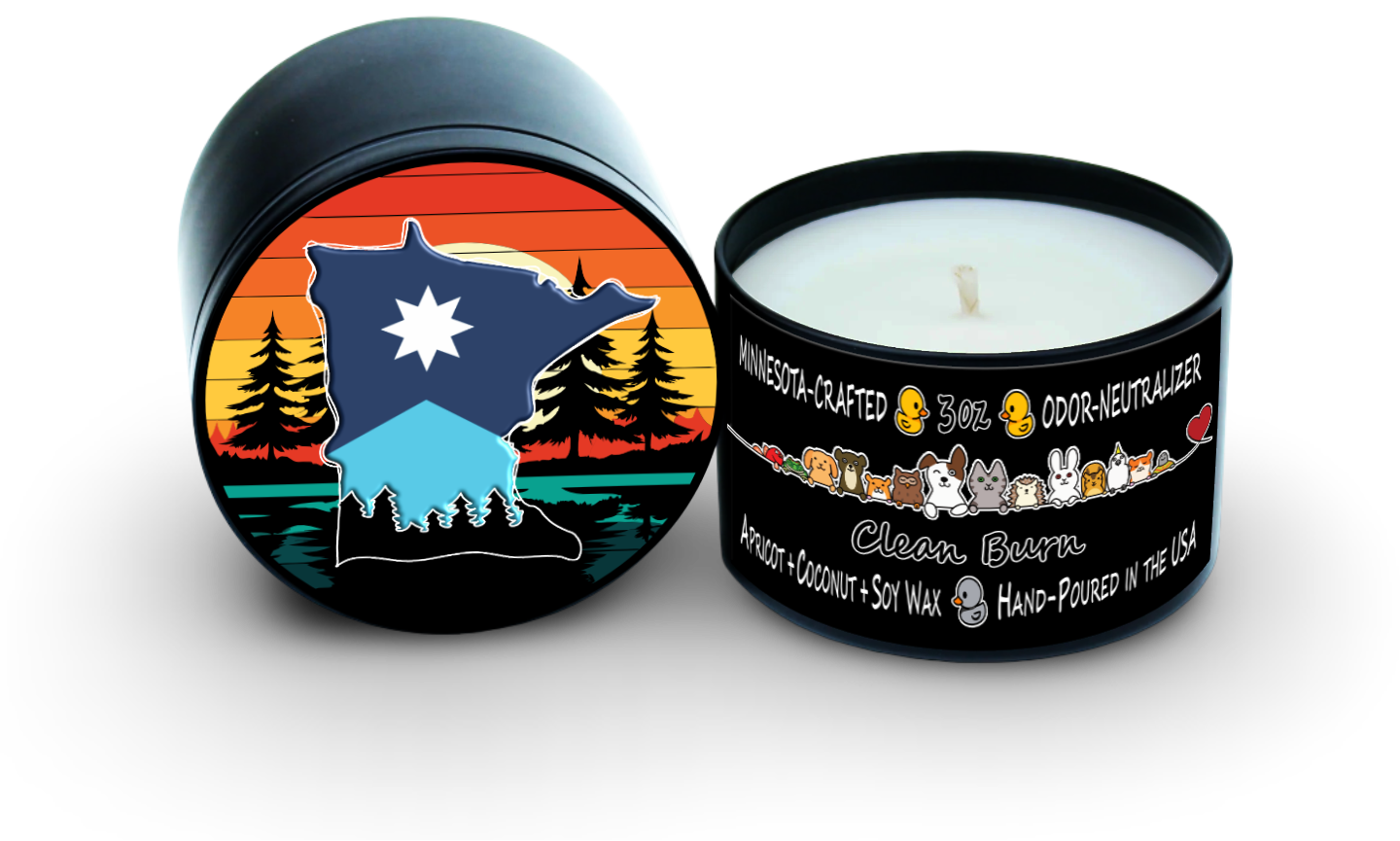 Gray Duck | Clean Burn (Unscented)