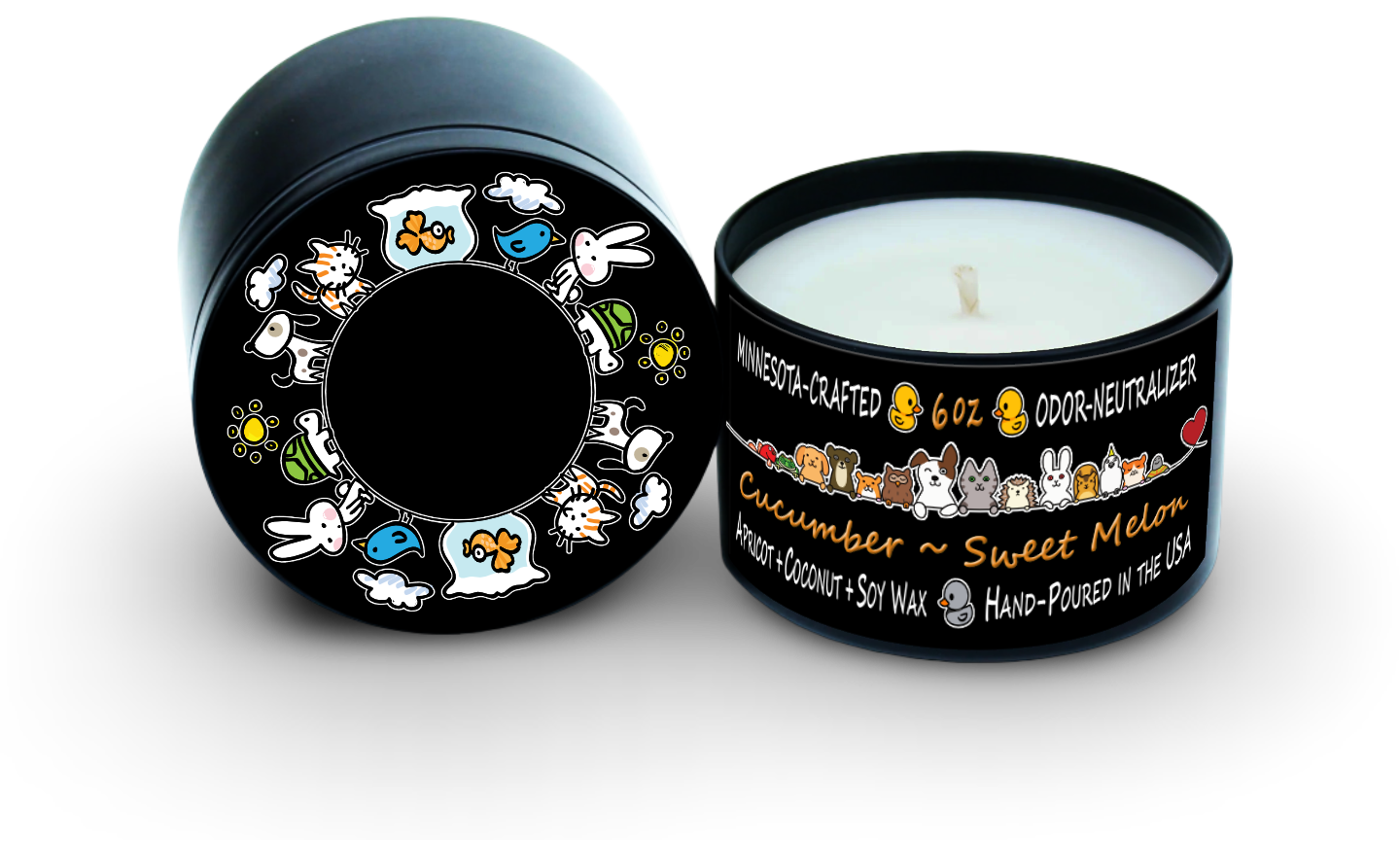 Orange Duck | Cucumber ~ Sweet Melon