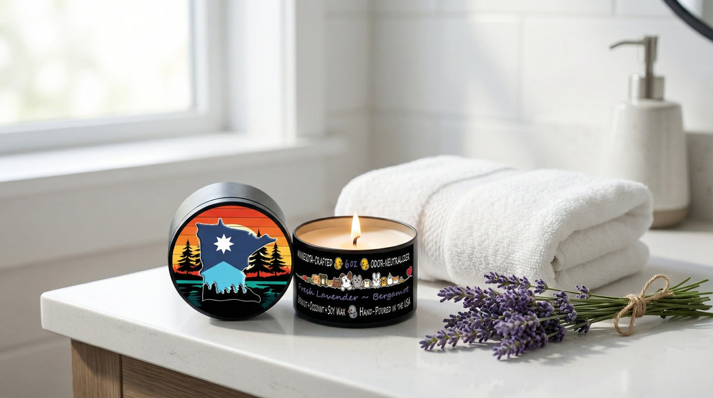 Lavender Duck | Fresh Lavender ~ Bergamot