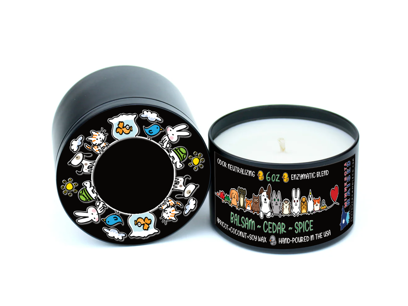 Animal Friends | Green | Balsam ~ Cedar ~ Spice