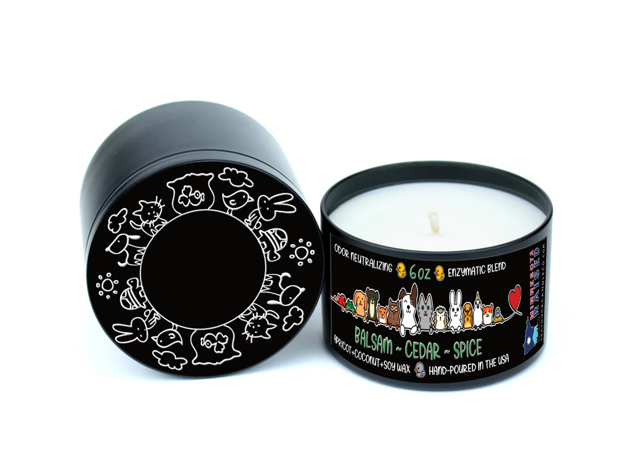 Animal Friends | Green | Balsam ~ Cedar ~ Spice