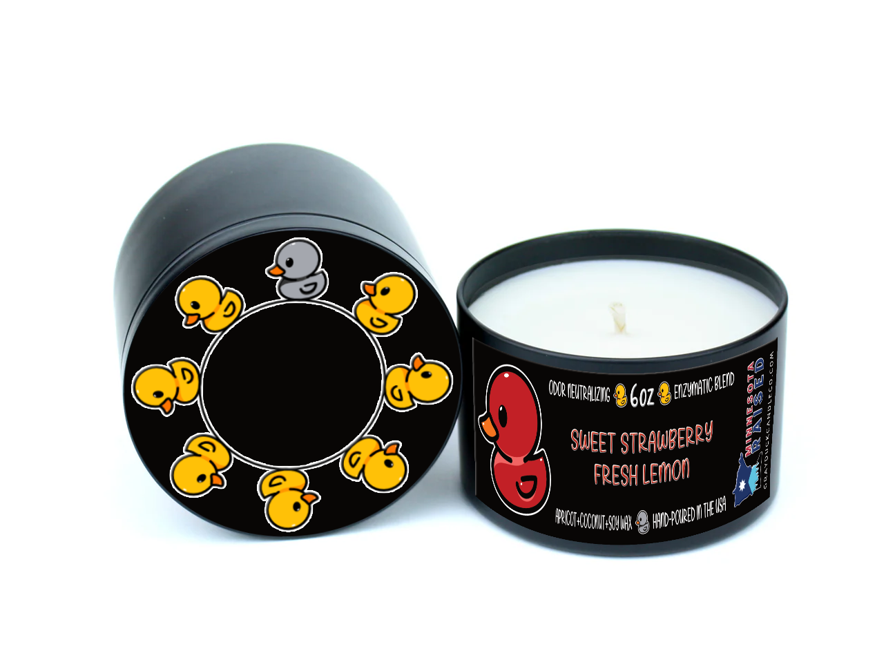Minnesota Ducks | Red | Sweet Strawberry ~ Fresh Lemon