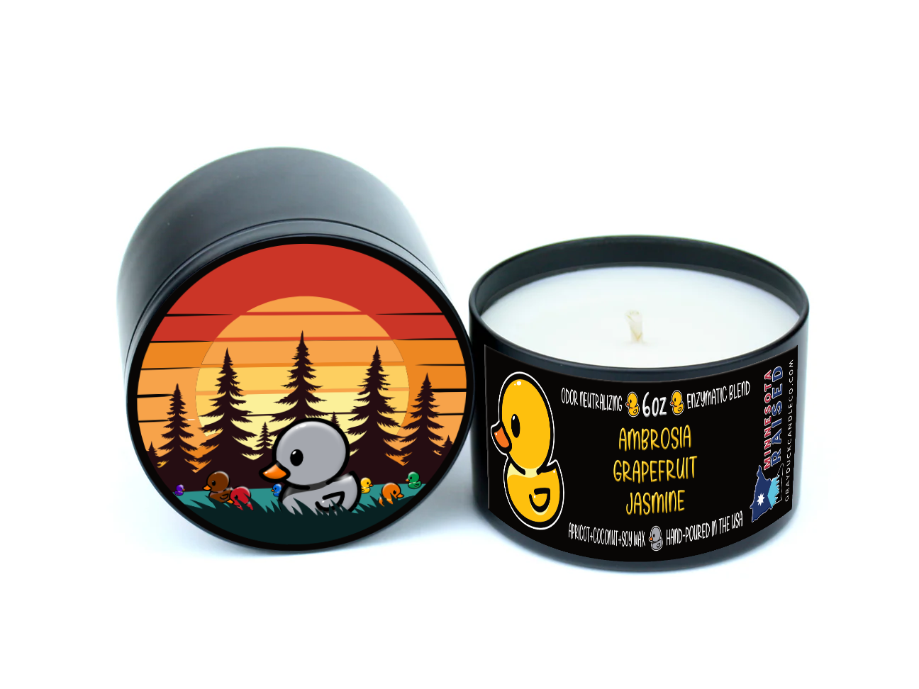 Minnesota Ducks | Yellow | Grapefruit ~ Ambrosia ~ Jasmine
