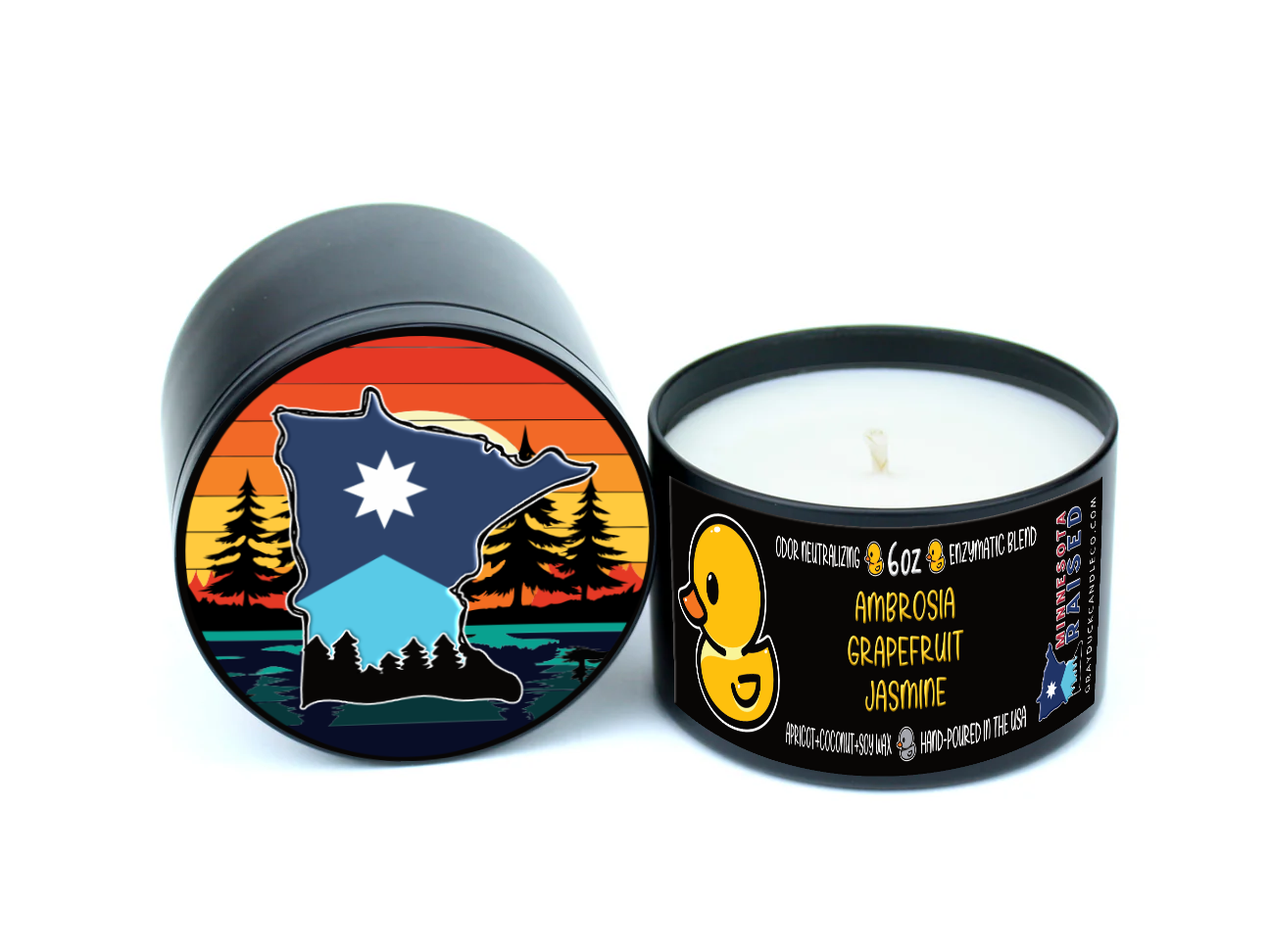 Minnesota Ducks | Yellow | Grapefruit ~ Ambrosia ~ Jasmine
